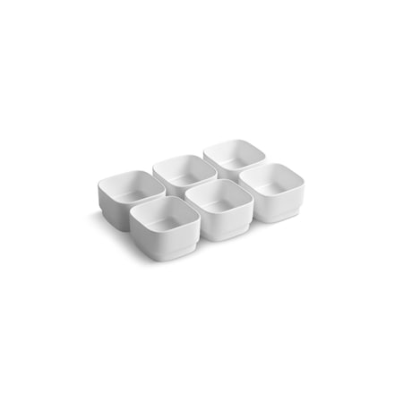 Stages Prep Bowls (Set Of 6) For Stages 33 And 45 Sinks